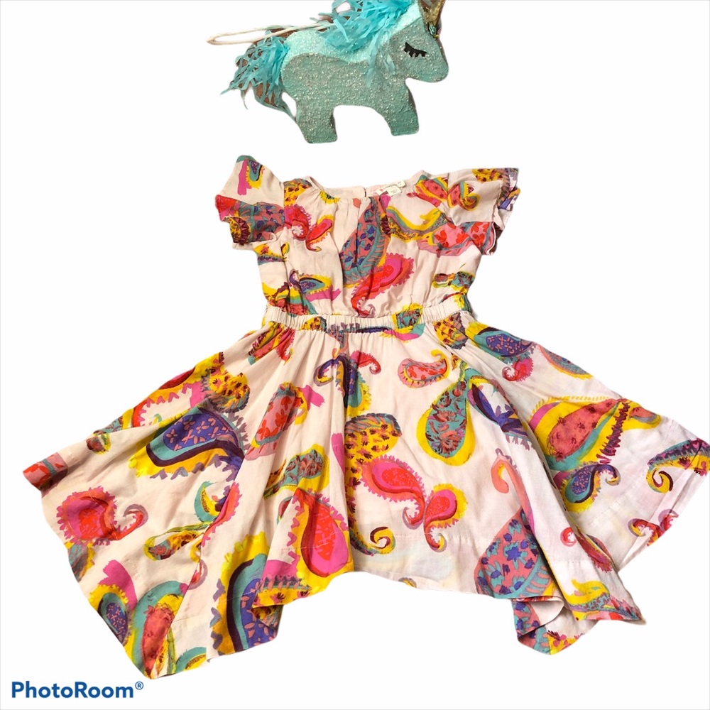Crewcuts muted Pink dress Size 4T